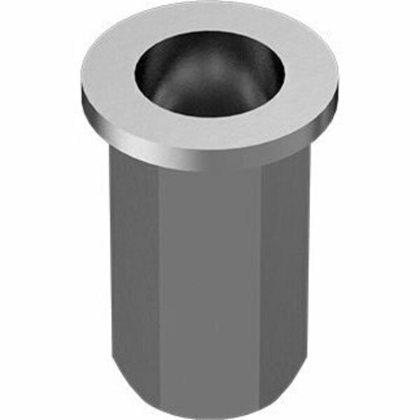 Bsc Preferred Heavy Duty Twist-Resistant Rivet Nut M10 x 1.5 Interior Thread 4.5 - 7.5mm Material Thickness, 10PK 90720A560